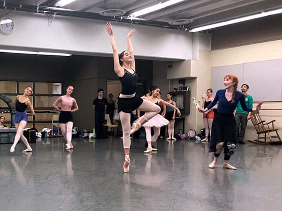 Image of dancers from Junior Company Program