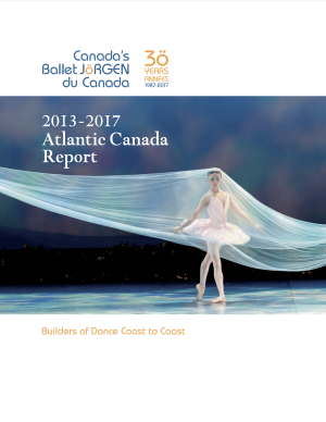 Image of the cover of Canadas Ballet Jorgen - Atlantic Report 2013-2017